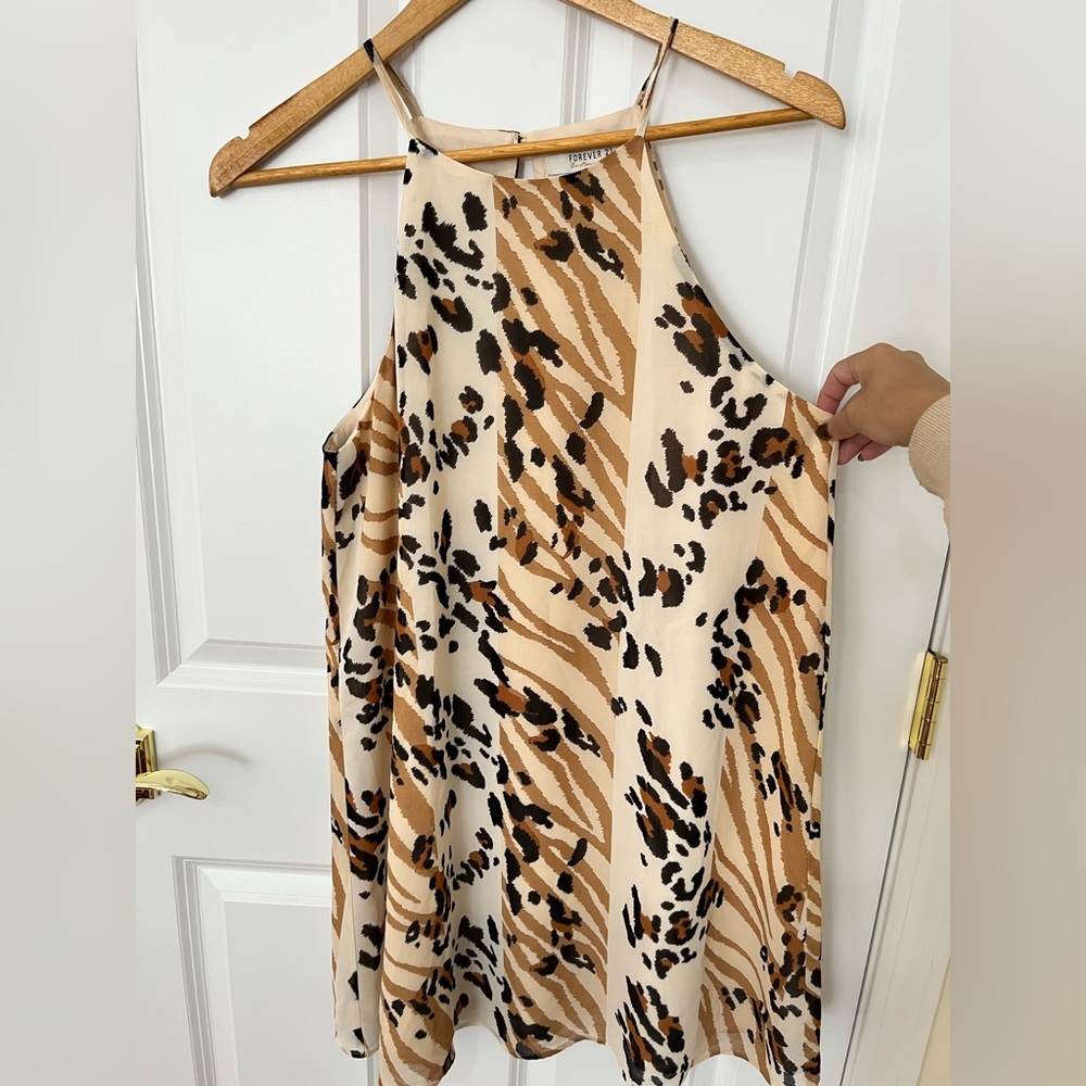 F21 Comtemporary Leopard dress
